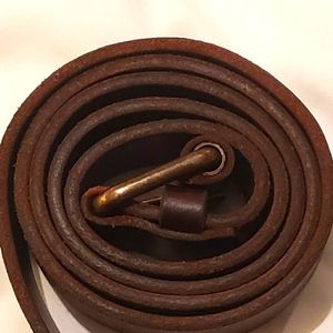 Topman Brown Leather Best